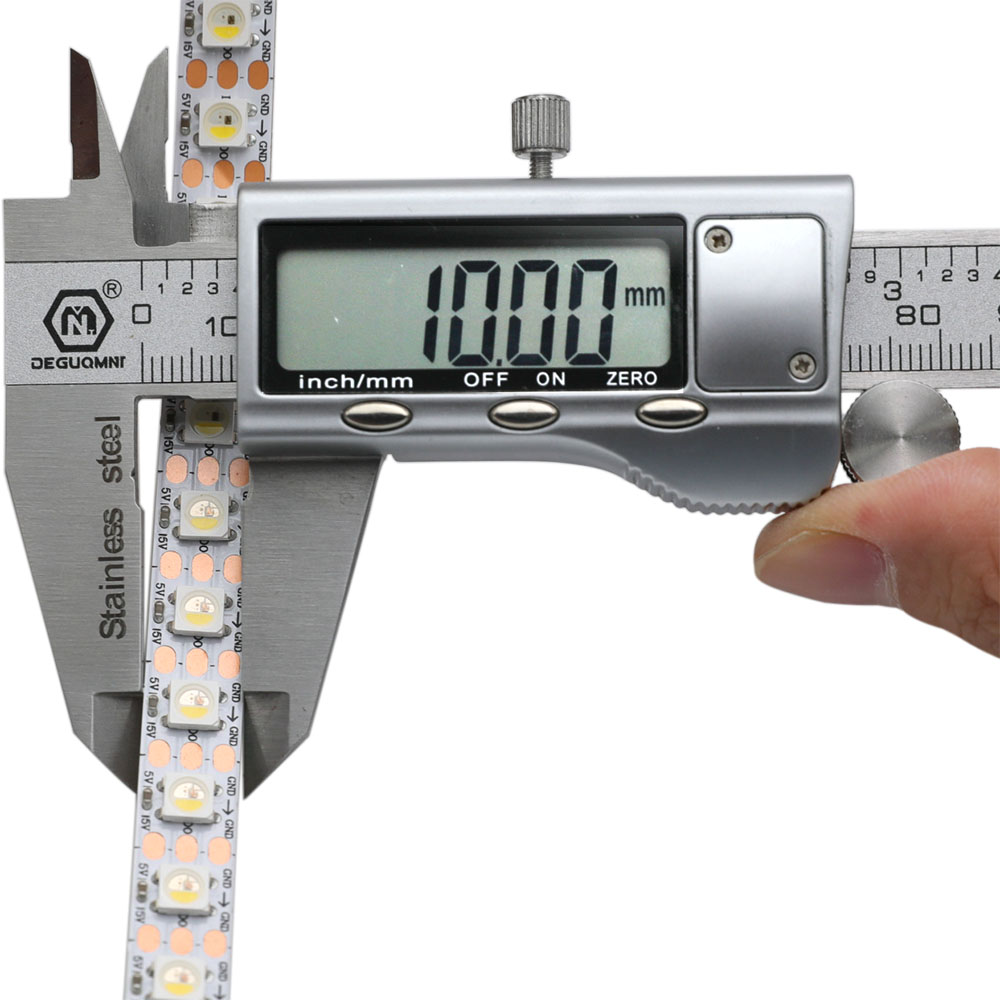 SK6812 RGBW/WWA 96LEDS/M DC5V 10MM-Wide Digital Intelligent Addressable LED Strip Lights - 5m/16.4ft per roll SK6812 RGBW/WWA 96LEDS/M DC5V 10MM-Wide Digital Intelligent Addressable LED Strip Lights - 5m/16.4ft per roll
